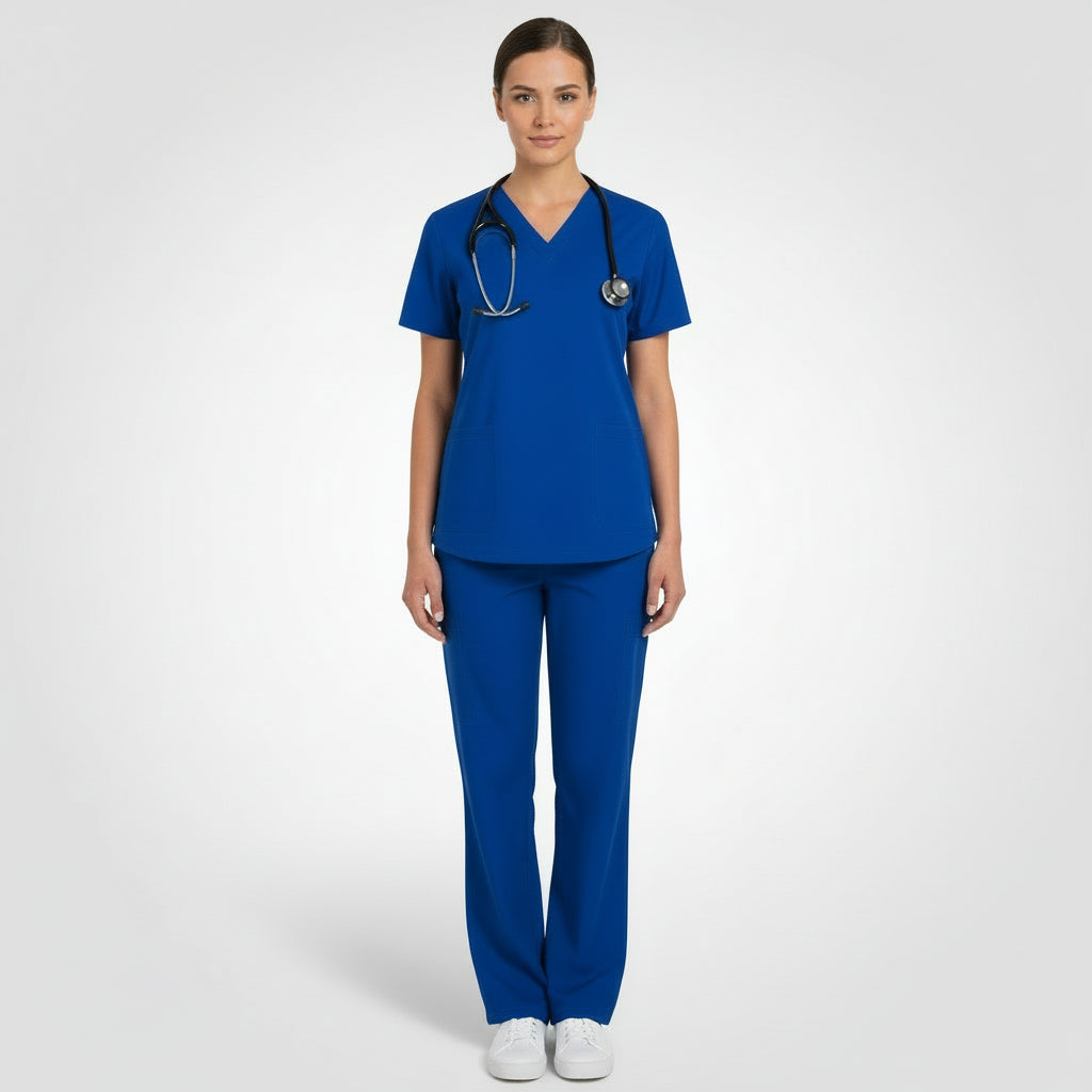 Blue Medical Scrubs | Comfortable & Durable Female / Male Scrub Sets
